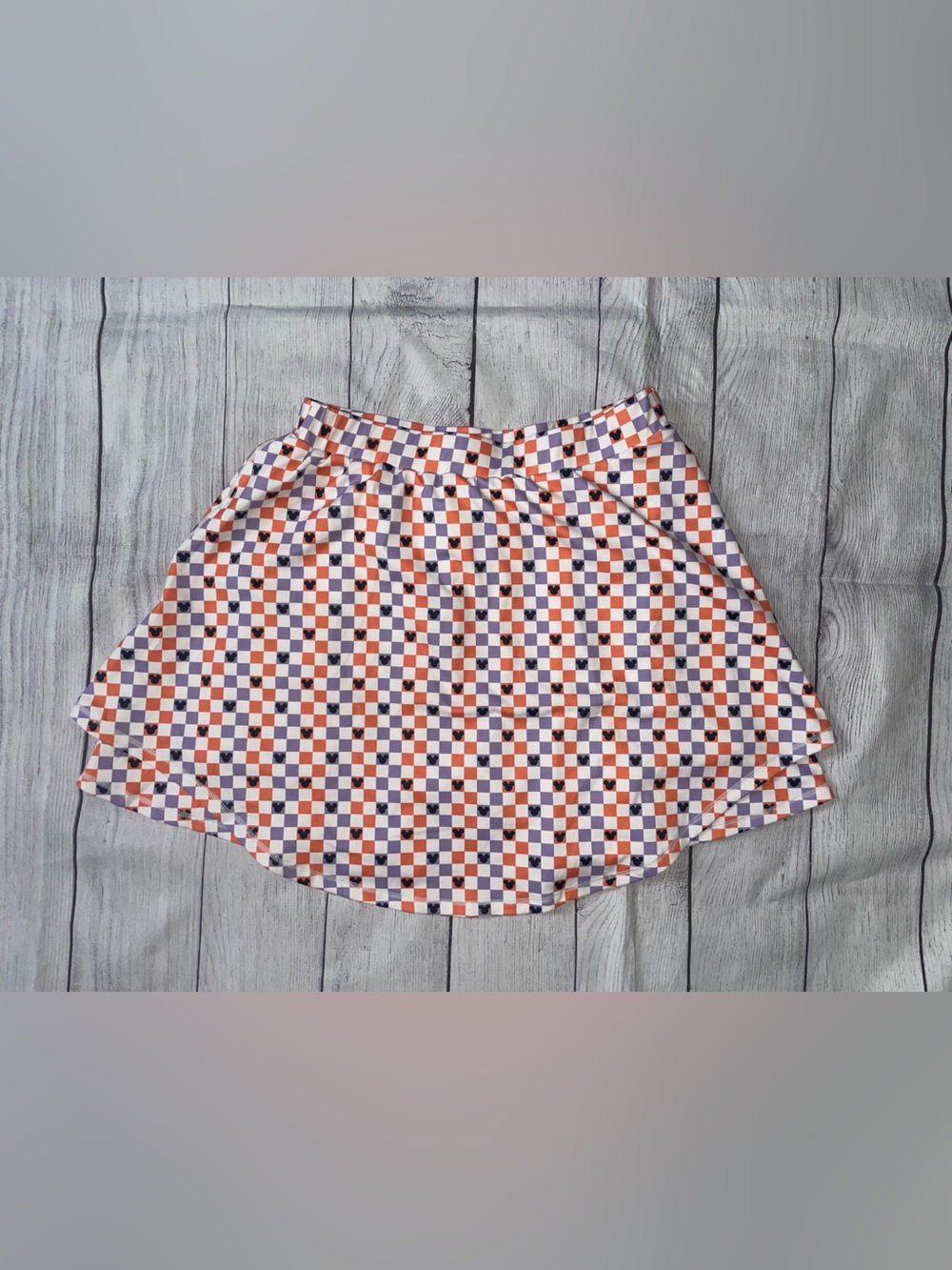 The Magic Box Disney Checkerboard Mini Skort
